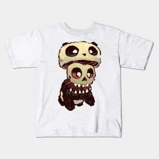 Panda Skelly Kids T-Shirt